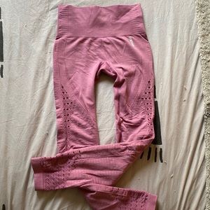 Gymshark Pink Energy Seamless Full Length Legging